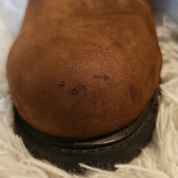 ROCKY OIL RESISTANT MADE IN GOOD OLDâUSAâLEATHERâ CANVASâWOMANS 8 - Picture 4 of 16